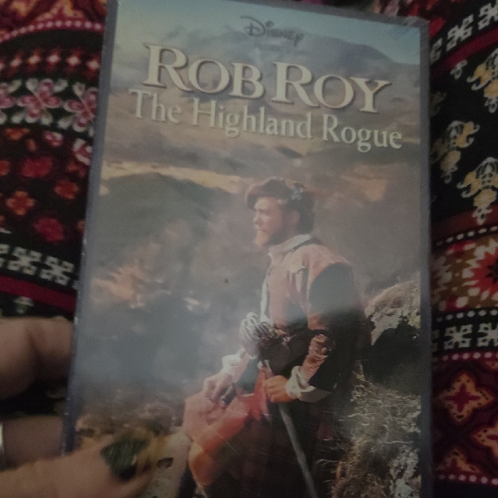 Disney Rob Roy The Highland Rogue VHS - Earthy Tones New In Box